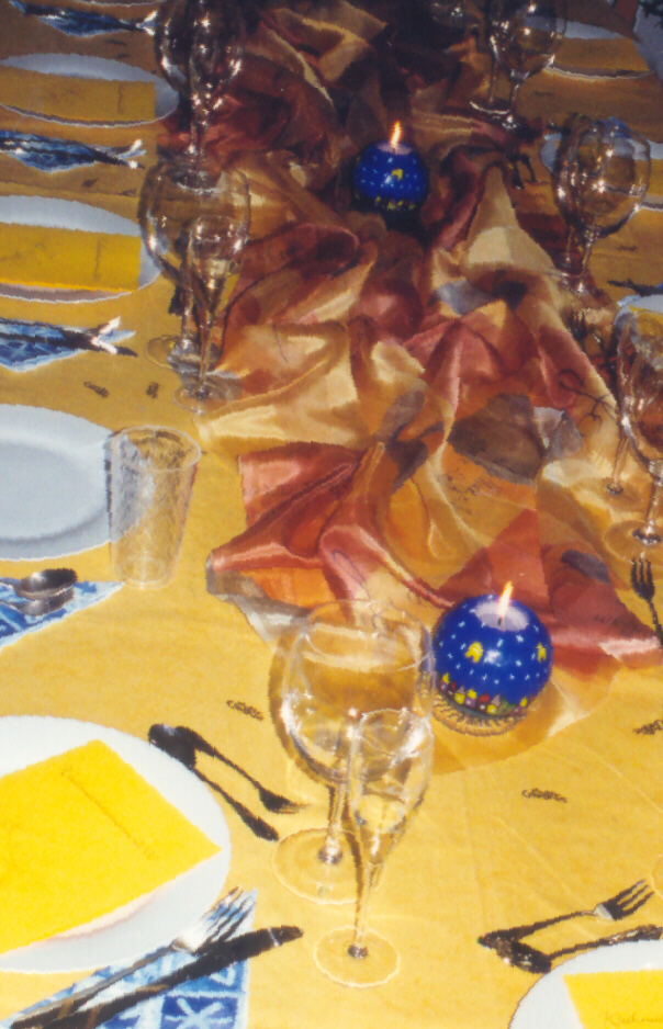 Tischdekoration Weihnachten